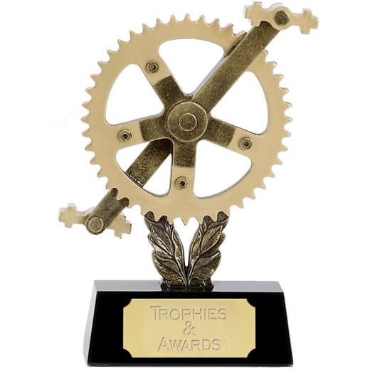 Cog and Pedals Cycling Trophy 15cm (6")