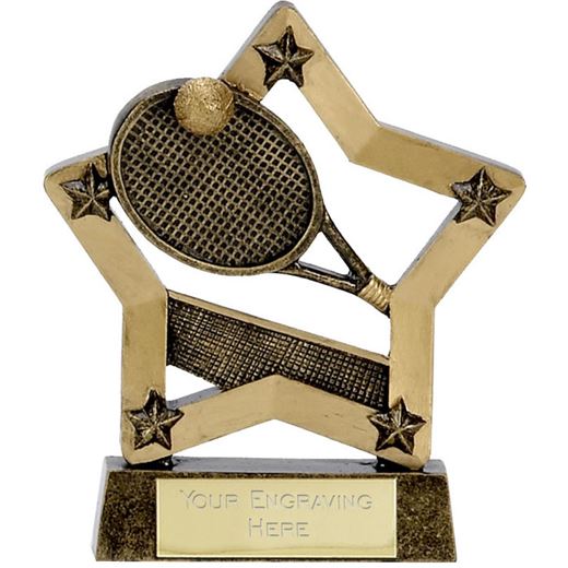 Economy Star Tennis Trophy 12.5cm (5")