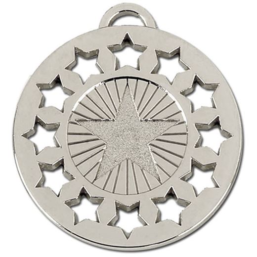 Silver Constellation 50 Medal 50mm (2")