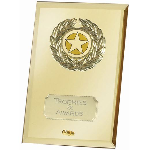 Gold Crest Mirror Award15cm (6")