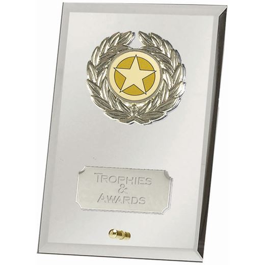 Silver Crest Mirror Award 15cm (6")