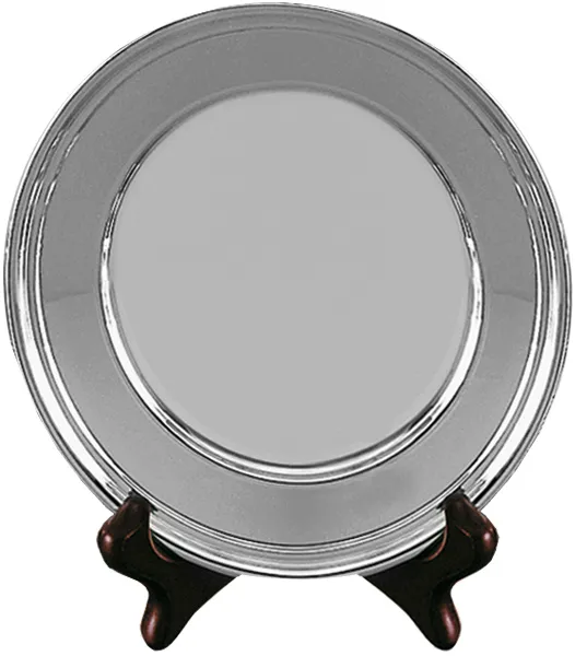 8 INCH SILVER PLATE TROPHY TRAY