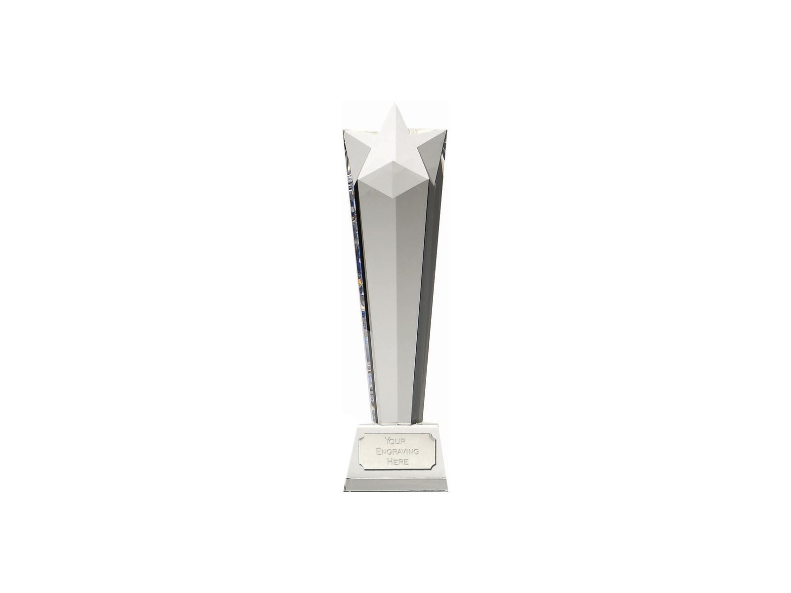 Optical Crystal Towering Star Award 23cm (9