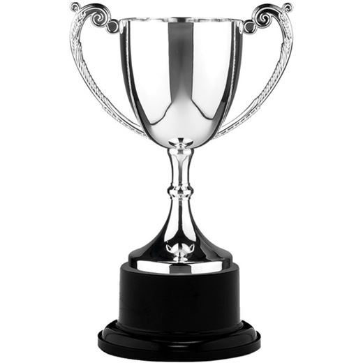 Nickel Plated Cast Cup with Black Bakelite Base 20.5cm (8")