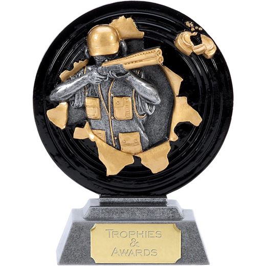X-Plode Clay Pigeon Shooting Trophy 12.5cm (5")
