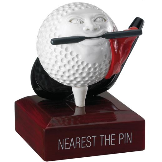 Nearest The Pin Golf Ball Trophy 9.5cm (3.75")