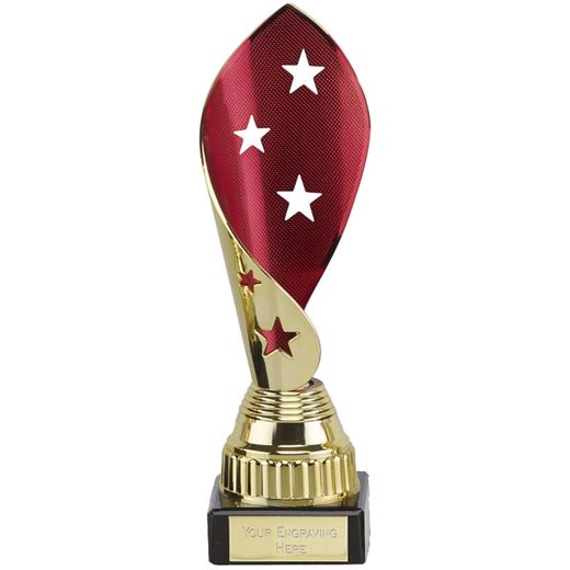 Festival Star Gold and Red Award 18.5cm (7.25")