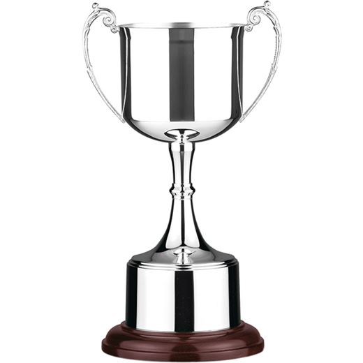 Patriot Silver Plated Presentation Cup with Integral Plinth Band 25cm (9.75")