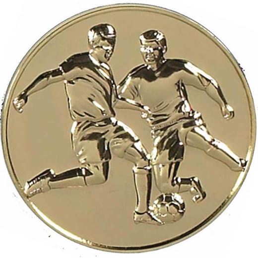Gold Presentation Football Medal 60mm (2.25")