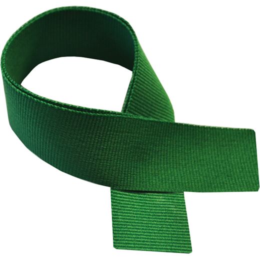 Green Medal Ribbon 80cm (32")