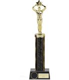 Gold Spiral Multi Awards Trophy 21cm (8.25