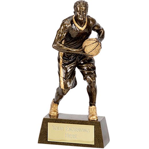 Male Basketball Player Trophy 15cm (6")