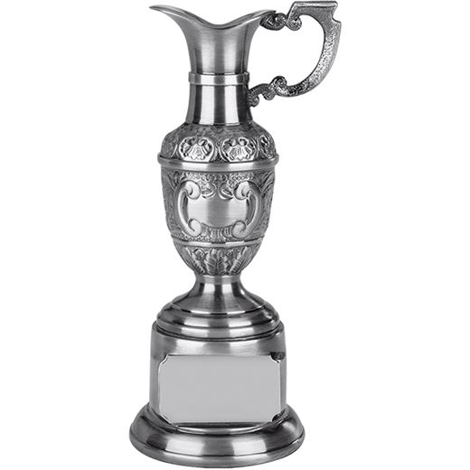 Resin St Anne's Claret Award in Antique Silver Finish 11.5cm (4.5")