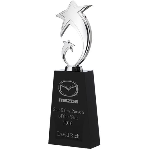 Silver Star Metal Award 27.5cm (10.75")