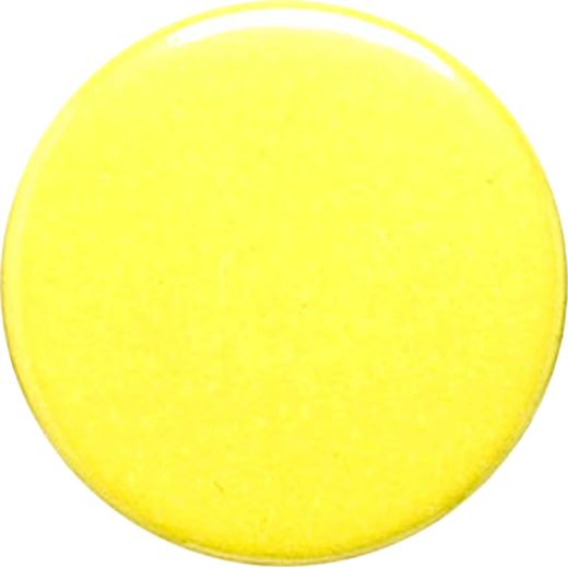 Yellow Pin Badge 25mm (1")