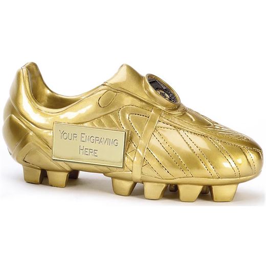 Premier Golden Boot Resin Football Trophy 14.5cm (5.75")