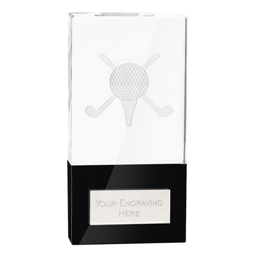 London Golfball Crystal Award 11.5cm (4.5")