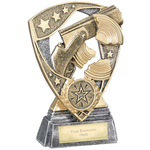 Challenger Shield Clay Shooting Award 13cm (5.25")