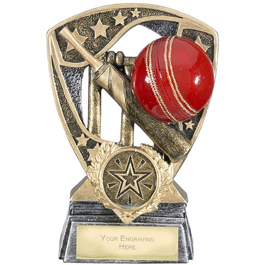 Challenger Shield Cricket Award 12cm (4.75")