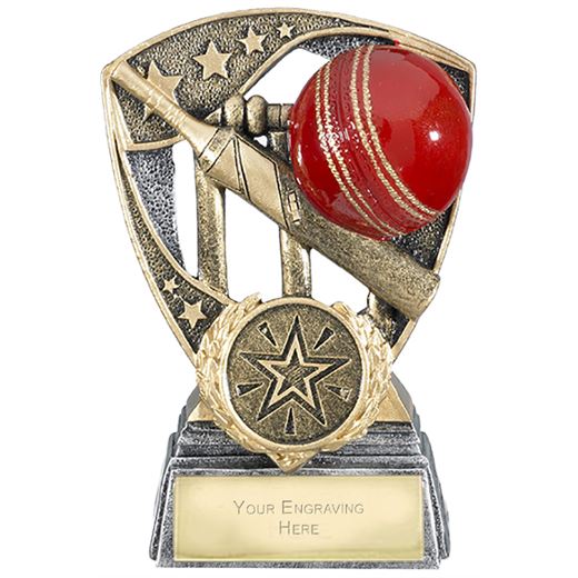 Challenger Shield Cricket Award 11cm (4.25")