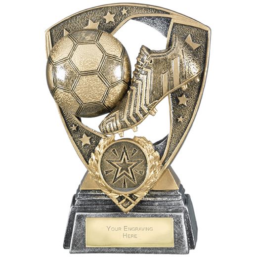 Challenger Shield Football Award 13cm (5.25")