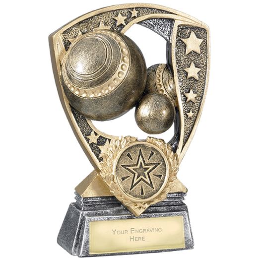 Challenger Shield Lawn Bowls Award 12cm (4.75")