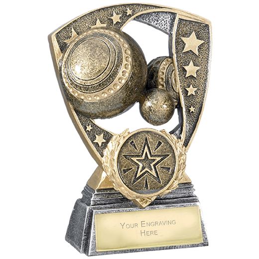 Challenger Shield Lawn Bowls Award 11cm (4.25")