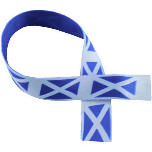 Scottish Flag Print Medal Ribbon 80cm (32")