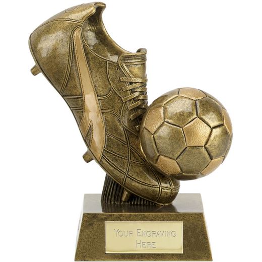 Presentation Football Boot & Ball 18.5cm (7.25")