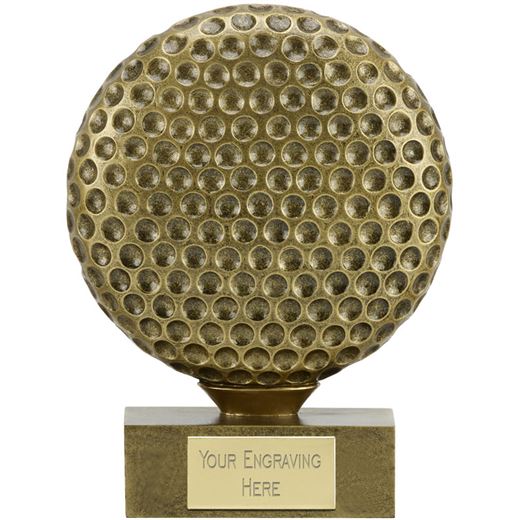 The Ball Golf Trophy 12cm (4.75")