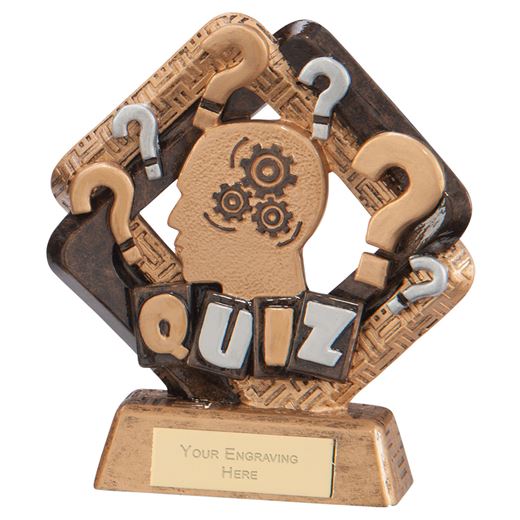Sporting Unity Quiz Award 13.5cm (5.25")
