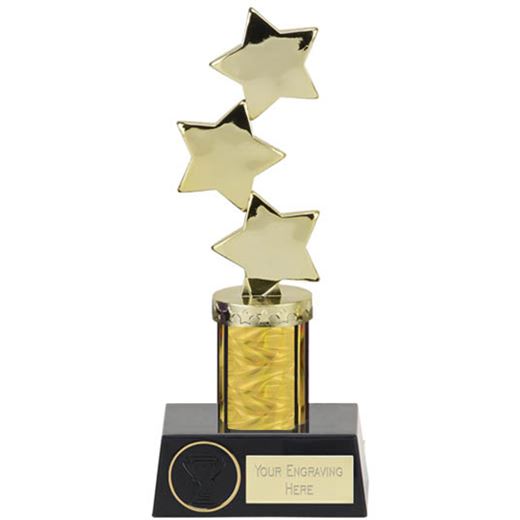 Hope Star Gold Plastic Column Award 23.5cm (9.25")