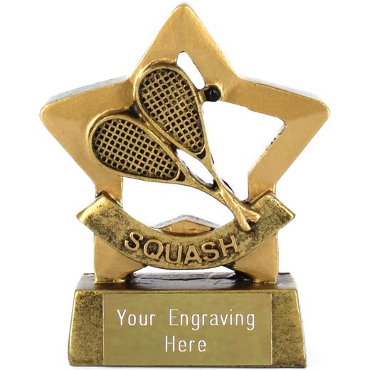 Mini Stars Squash Award 8.5cm (3.25")