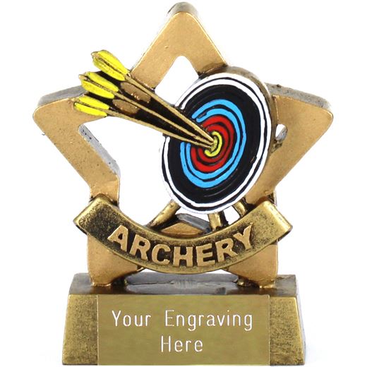 Mini Stars Archery Award 8.5cm (3.25")
