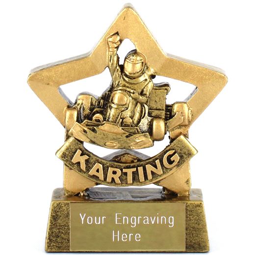 Mini Stars Karting Award 8.5cm (3.25")