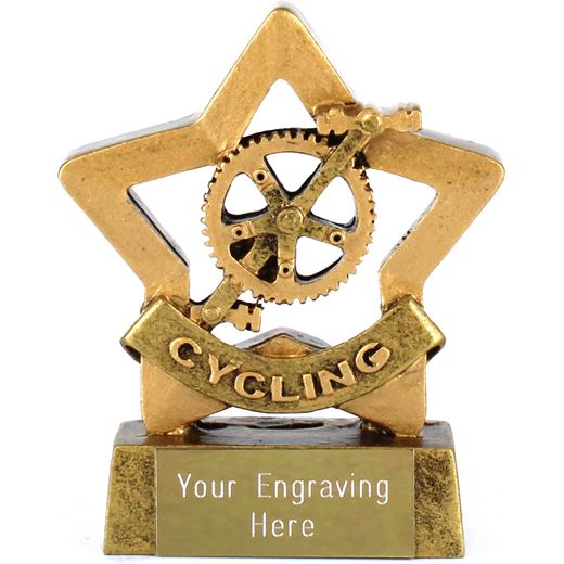 Mini Stars Cycling Award 8.5cm (3.25")