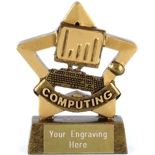 Mini Stars Computing Award 8.5cm (3.25")