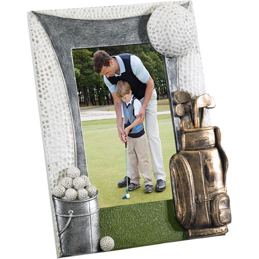 Golf Photo Frame 22cm x 18cm (6" x 4")