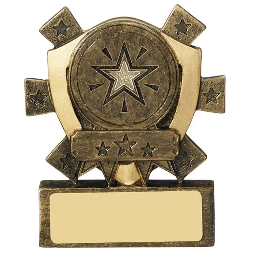 Multi Award Mini Shield Trophy 8cm (3.25")