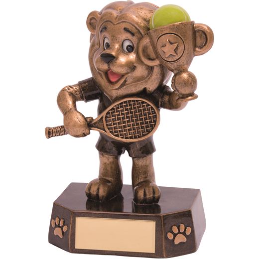 Tennis Kids Lion Braveheart Trophy 12.5cm (5")