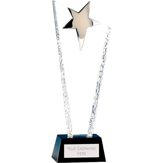 Major Star Crystal Glass Award 27.5cm (11")