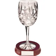 Cut Glass Lindisfarne Crystal Brandy Glass