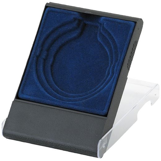 Blue Medal Box with Lid for 50mm, 60mm, or 70mm Medals