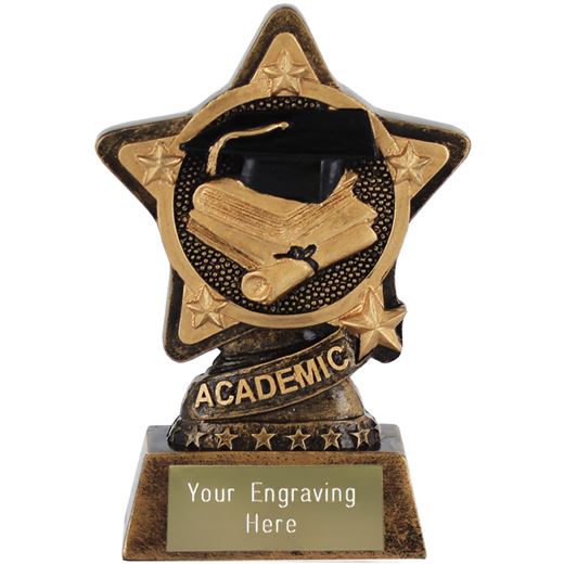 Academic Trophy by Infinity Stars 10cm (4")