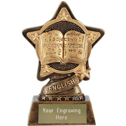 English Trophy by Infinity Stars 10cm (4")