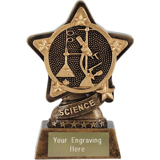Science Trophy by Infinity Stars 10cm (4")