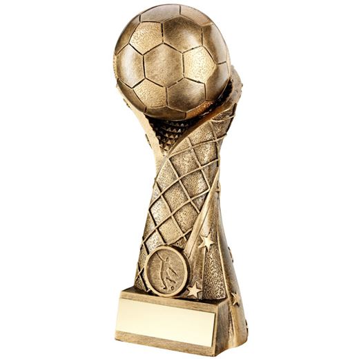 Superstar Goal Wrapped Football Trophy 18cm (7")