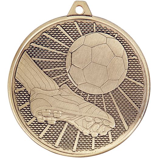 Football Formation Medal Gold 50mm (2")