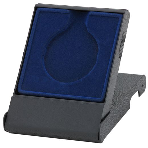 Blue Medal Box with Solid Lid for 50mm Medals