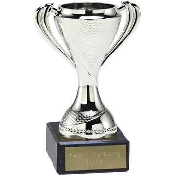 *SALE CLEARANCE* Multi sport Silver Blue Cup Trophy FREE Engraving Dance squash 
